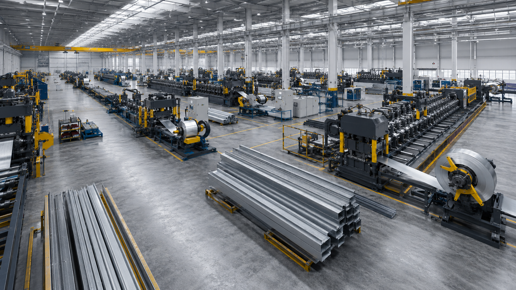 Fabrica de lineas roll forming para perfiles estructurales